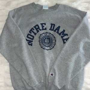 university of notre dame sweatshirt